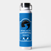Mudlarking Hobby-Geschenk Trinkflasche (Rückseite)