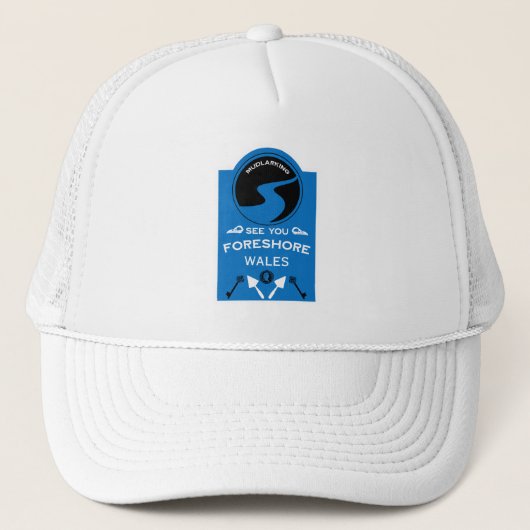 Mudlarking Hobby-Geschenk Truckerkappe (Vorderseite)