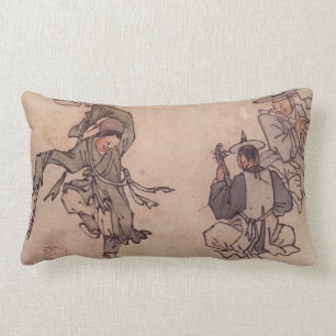 Mudong Danwon Traditionelle Malerei Koreanisch Lendenkissen