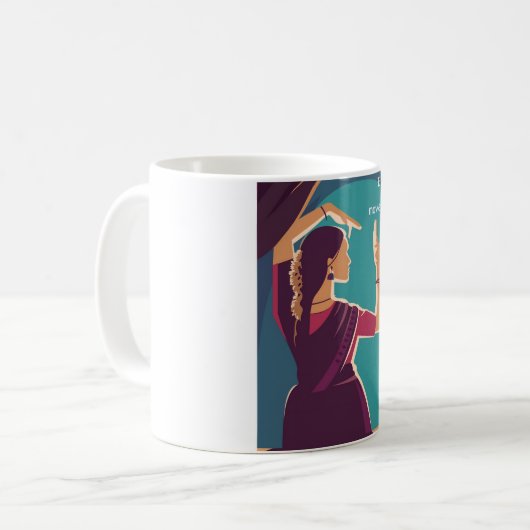 Mudra Kaffeetasse (Vorderseite Links)
