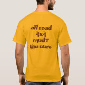 mudT T-Shirt (Rückseite)