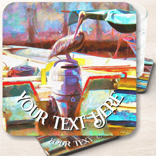 Muelle Los Peines Pelican 0463 Getränkeuntersetzer