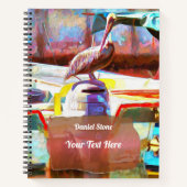 Muelle Los Peines Pelican 0463 Notizblock (Vorderseite)