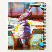 Muelle Los Peines Pelican 0463 Notizblock (Rückseite)