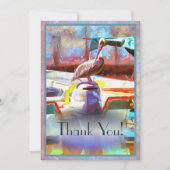 Muelle Los Peines Vielen Dank Pelican 0463 Dankeskarte (Vorderseite)