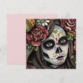 Muerta Feiertagskarte (Vorne/Hinten)