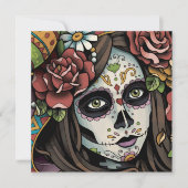 Muerta Feiertagskarte (Vorderseite)