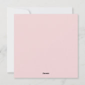 Muerta Feiertagskarte (Rückseite)