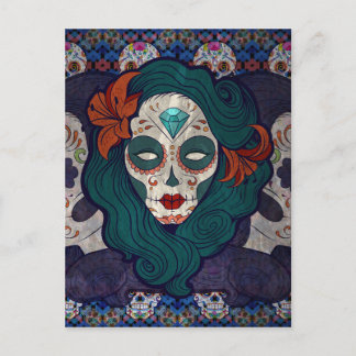 Muerto Ladys Postkarte