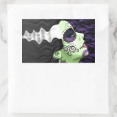 Muertos Bride Rechteckiger Aufkleber (Tasche)