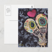 Muertos de Amor Postcard Postkarte (Vorne/Hinten)