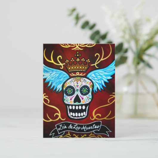 MUERTOS POSTKARTE (Stehend Vorderseite)