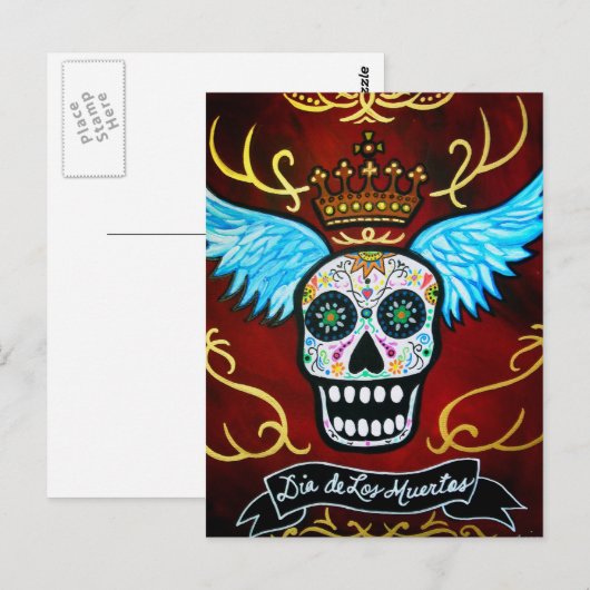 MUERTOS POSTKARTE (Vorne/Hinten)