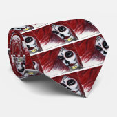 Muertos Rot Krawatte (Gerollt)