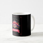 Muertos Skull Day of the Dead Kaffeetasse (VorderseiteRechts)