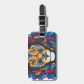 Mufasas neues Haar tun Gepäckanhänger (Vorderseite vertikal)