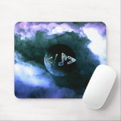 Mufaya-Logo im Weltraum Mousepad (Mit Mouse)