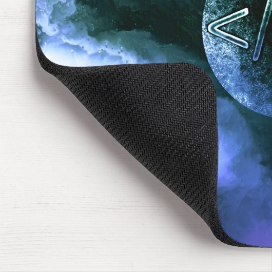 Mufaya Logo In Space Mousepad (Ecke)