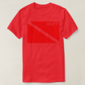 Muff Dive Flag T-Shirt (Design vorne)
