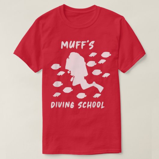 Muff s Diving School Funny 3 T-Shirt (Design vorne)
