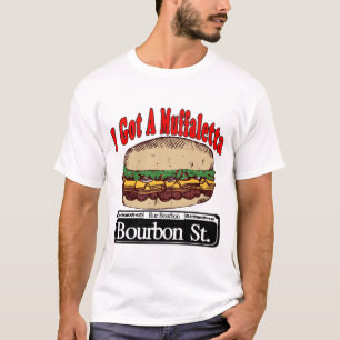 Muffaletta auf der Bourbon St. T-Shirt