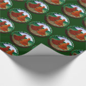 Muffed Tumbler Tauben2 Geschenkpapier (Ecke)