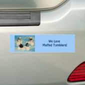 Muffed Tumblers Vier Autoaufkleber (Auf Auto)