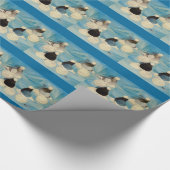 Muffed Tumblers Vier Geschenkpapier (Ecke)