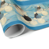 Muffed Tumblers Vier Geschenkpapier (Rolleneckpunkt)