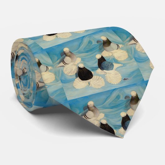 Muffed Tumblers Vier Krawatte (Gerollt)