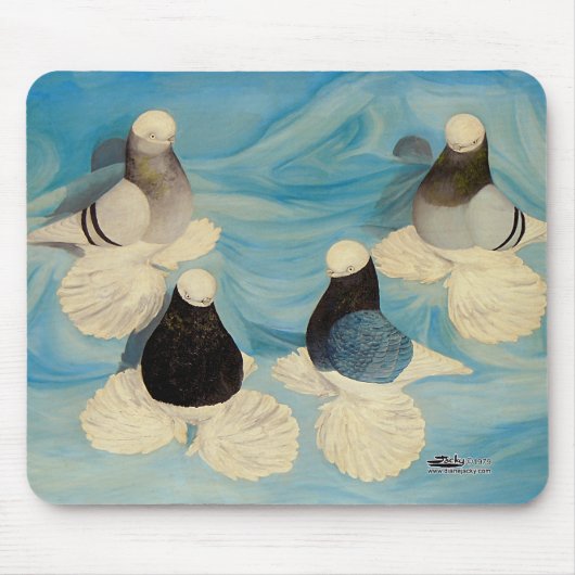 Muffed Tumblers Vier Mousepad (Vorne)