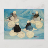 Muffed Tumblers Vier Postkarte (Vorderseite)