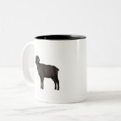 Muffel Zweifarbige Tasse (Vorderseite Links)