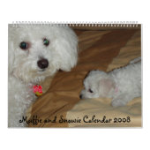 Muffie und Snowie 2008 Kalender (Titelbild)