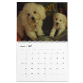Muffie und Snowie 2008 Kalender (Mär 2027)
