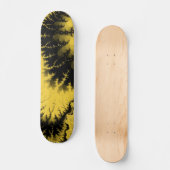 Muffiger Gefiederter Stern Skateboard (Vorderseite)
