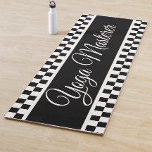 muffiger schwarzer und weißer Karo