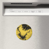 Muffiger Sternenmagnet mit Federn Magnet (In Situ (Geschirrspüler))