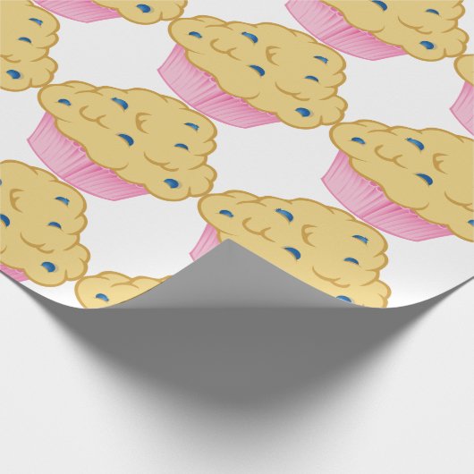 Muffin Geschenkpapier (Ecke)