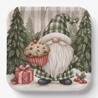 Muffin-Gnom Pappteller