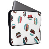 Muffin. Herzlichen Glückwunsch Geburtstagskupkuche Laptopschutzhülle (Vorne Rechts)