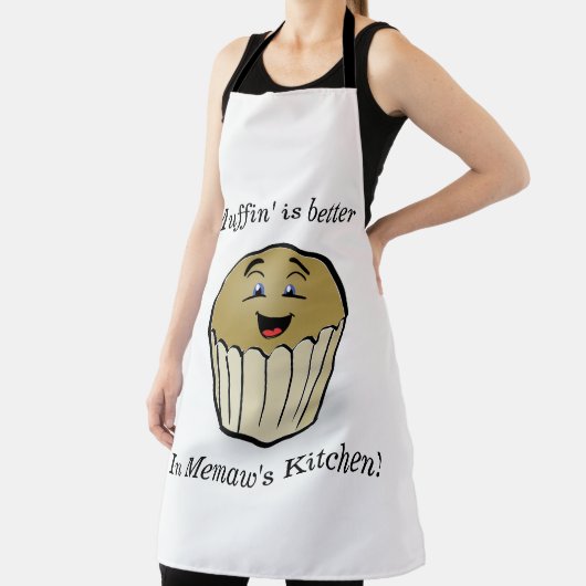 Muffin' ist eine bessere All-Over-Print-Schürze Schürze (InSitu)