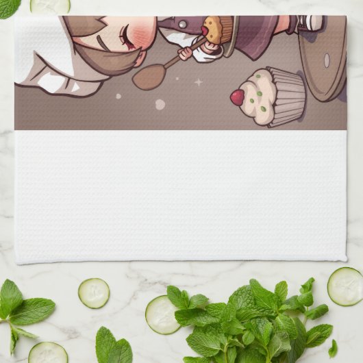 Muffin Man  Geschirrtuch (Gefaltet)