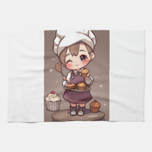 Muffin-Mann  Geschirrtuch