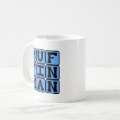 Muffin-Mann Kaffeetasse (Vorderseite Links)