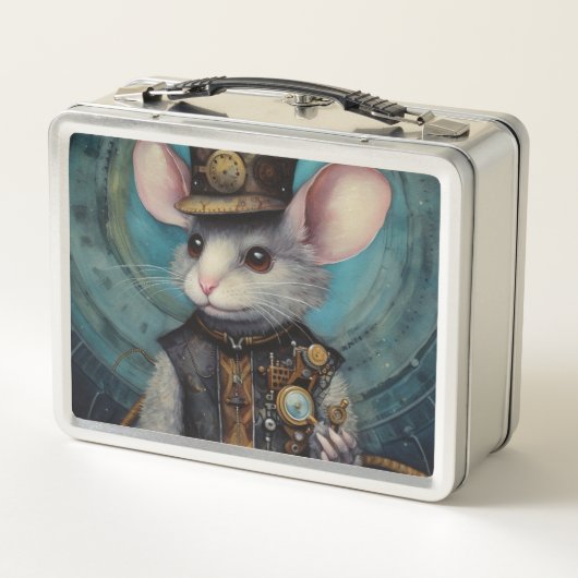 Muffin Metall Brotdose (Rückseite)