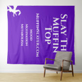 Muffin Slayer Dragon Slay the Muffin Top Tapestati Wandteppich (Beispiel (Horizontal))