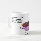 Muffin-Spitze Kaffeetasse (Vorderseite Links)