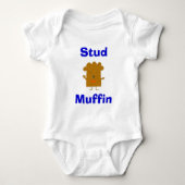 Muffin, Stud, Muffin Baby Strampler (Vorderseite)