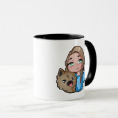 Muffin- u. LilleVenn Chibi Tasse (VorderseiteRechts)